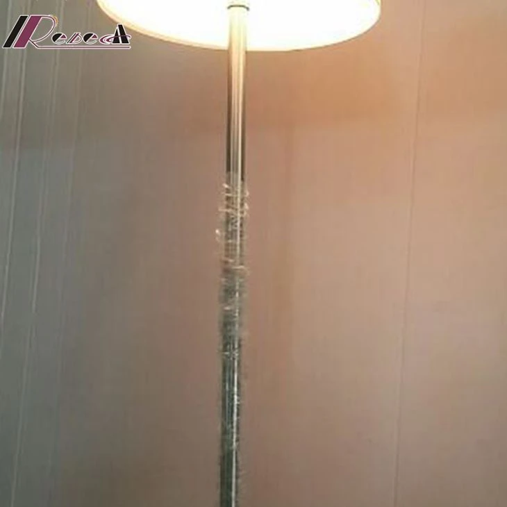 New Modern Orange Round Floor Lamp For Hotel	